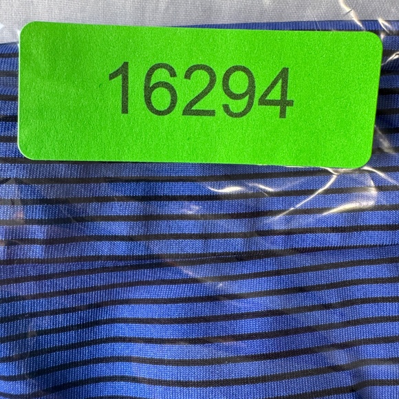 PGA‎ Tour Men's Short Sleeve Striped Golf Polo Shirt Blue Size X-Large Outdoors - Picture 13 of 13